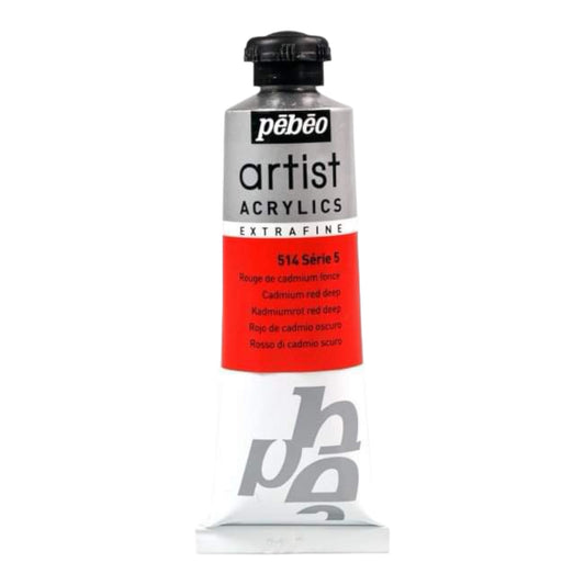 Pébéo Artist Acrylics Cadmium Red Dark N 514 Series 5