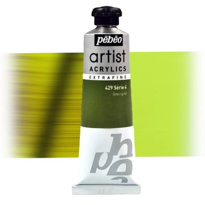 Pébéo Artist Acrylics Greengold 429 Series 4