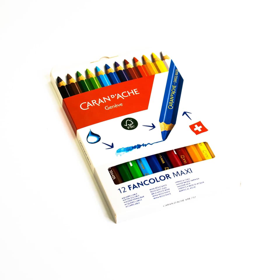 Caran d'Ache Luminance 20 matite colorate scatola in cartone Caran d'Ache Luminance 20 matite colorate scatola in cartone